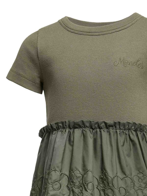 The Best Shops MONCLER: T-shirts - T-Shirt - Grün
