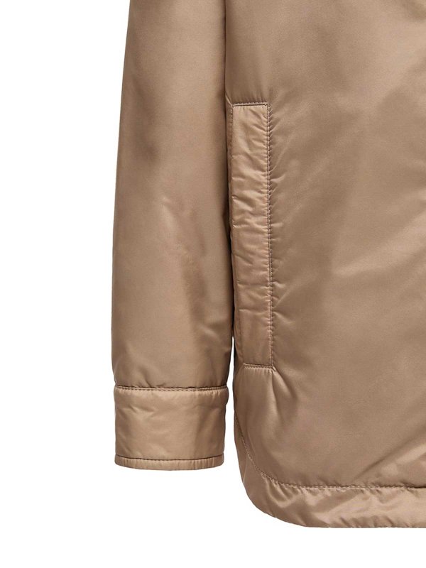 The Best Shops MONCLER: Chemise - Marron