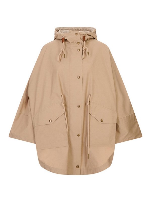 MONCLER: Parkas - Parka - Braun