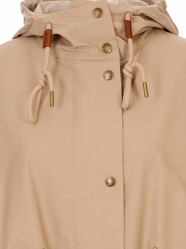 The Best Shops MONCLER: Parkas - Parka - Braun