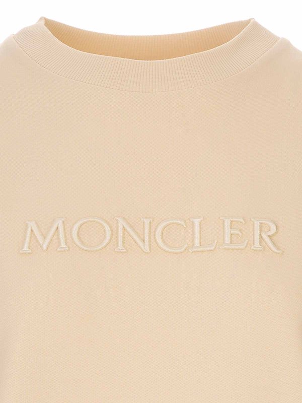The Best Shops MONCLER: Sweatshirts und Pullover - Sweatshirt - Weiß