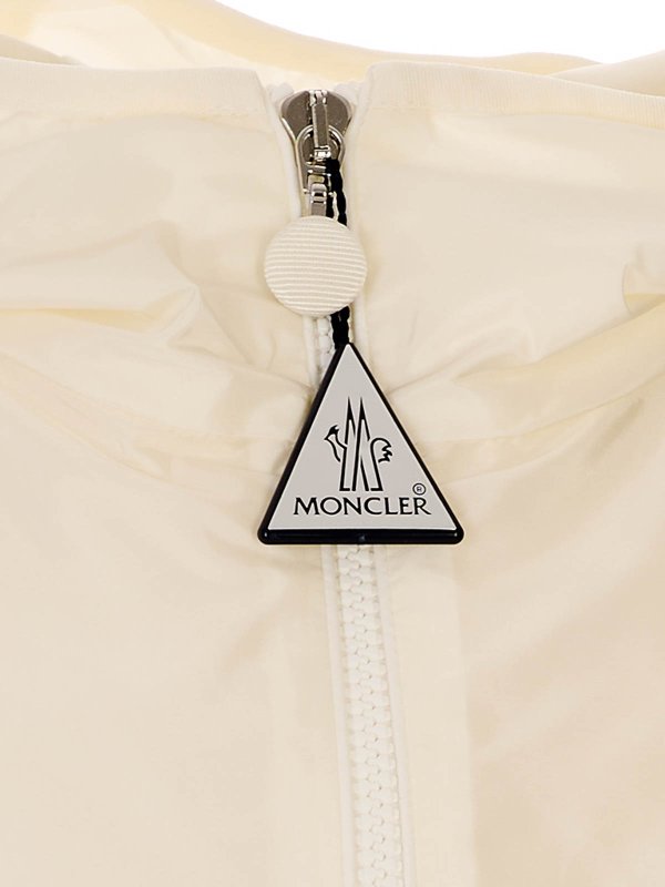 The Best Shops MONCLER: カジュアルジャケット - カジュアルジャケット - 白