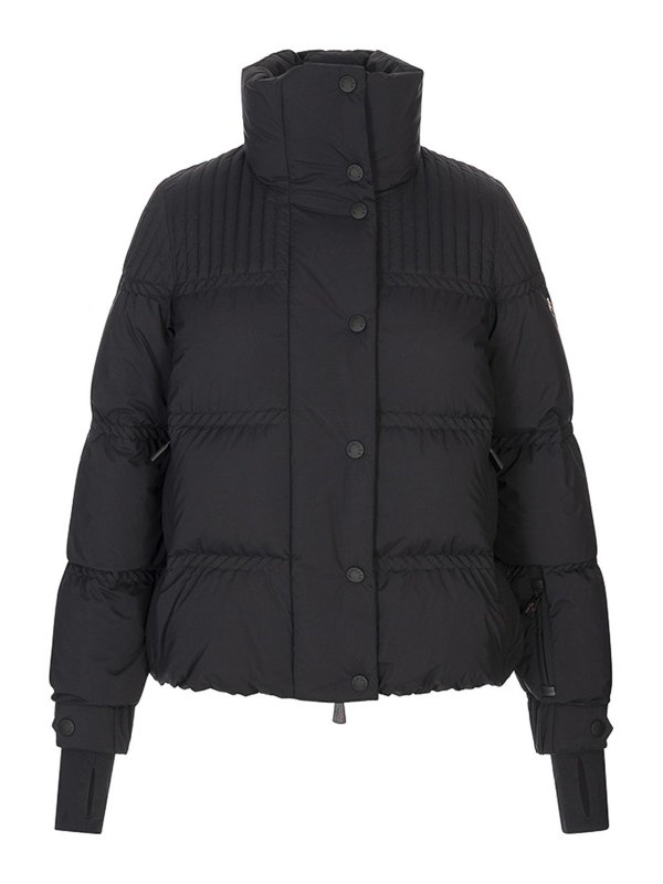 MONCLER: Kurze Daunenjacken - Daunenjacke - Schwarz