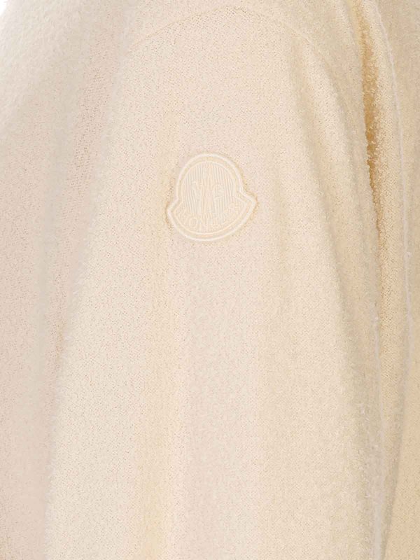 Cárdigan - Blanco shop online: MONCLER