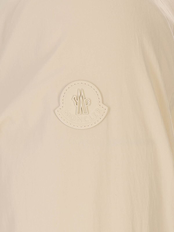 The Best Shops MONCLER: カジュアルジャケット - カジュアルジャケット - 白