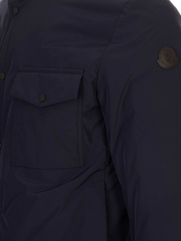 The Best Shops MONCLER: Kurze Daunenjacken - Daunenjacke - Blau