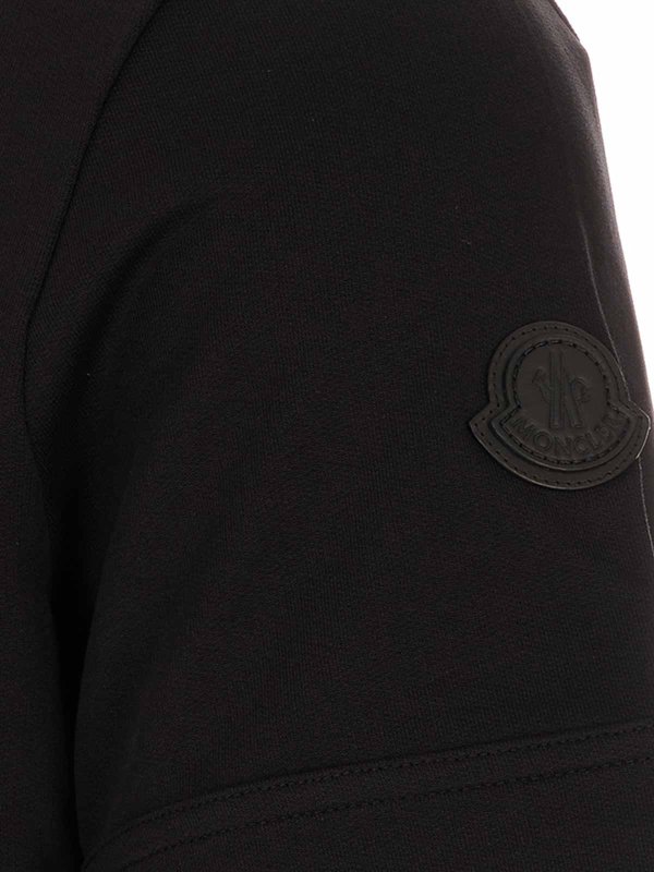 The Best Shops MONCLER: T-shirts - T-Shirt - Schwarz
