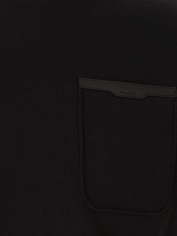 T-Shirt - Schwarz shop online: MONCLER