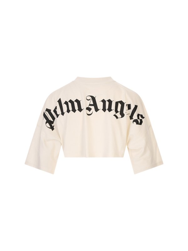 Palm Angels: t-shirts online - Classic Logo Mini Tee