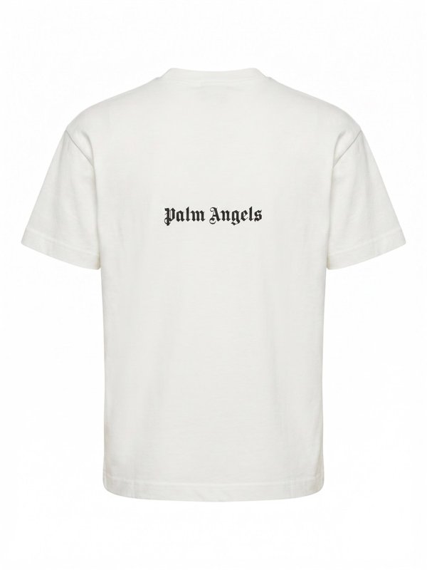 Palm Angels: t-shirts online - Statement Regular Tee