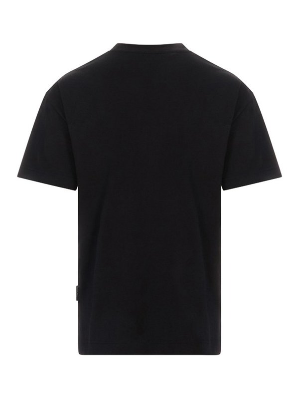 Palm Angels: t-shirts online - Curved Logo Regular Tee