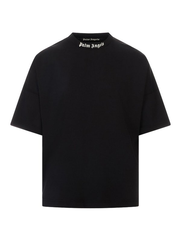 Palm Angels: Tシャツ - Tシャツ - 黒