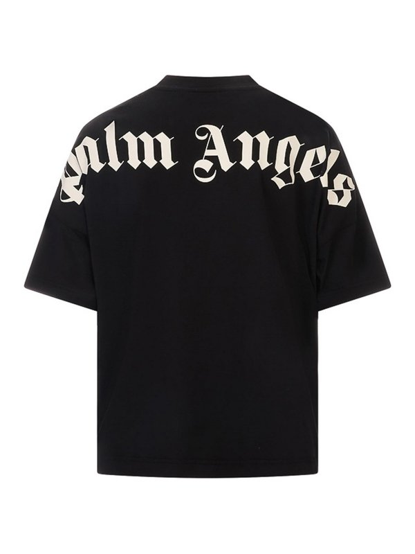 Palm Angels: Tシャツ online - Tシャツ - 黒