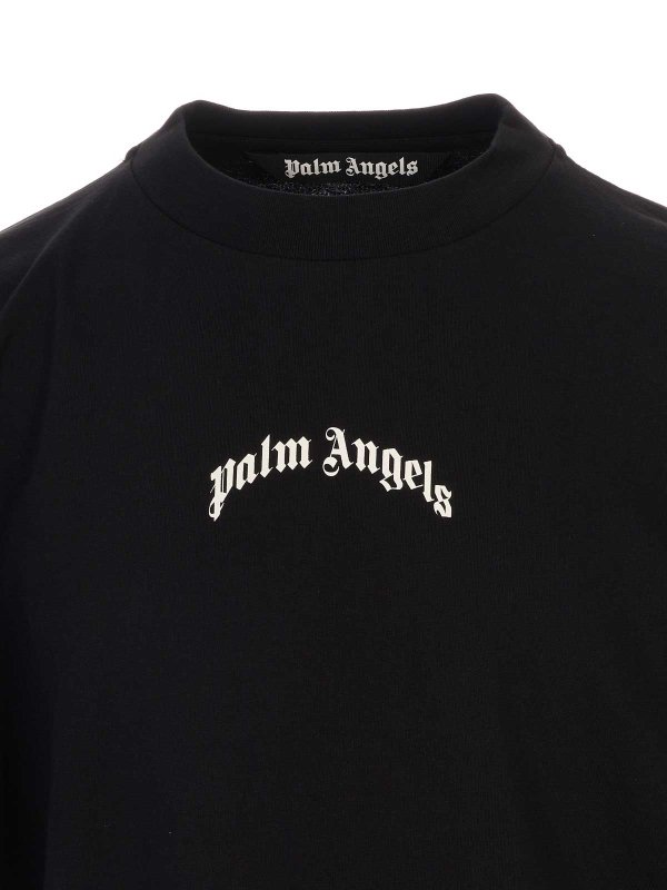 The Best Shops Palm Angels: T-shirts - T-Shirt - Schwarz