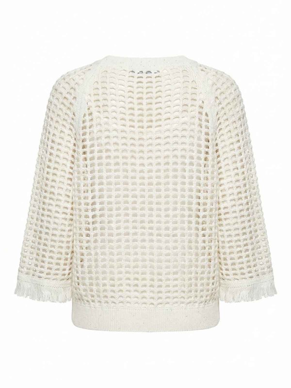 PESERICO: Sweatshirts und Pullover online - Sweatshirt - Weiß