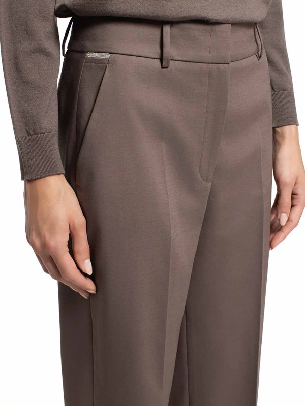 The Best Shops PESERICO: casual trousers - Pants