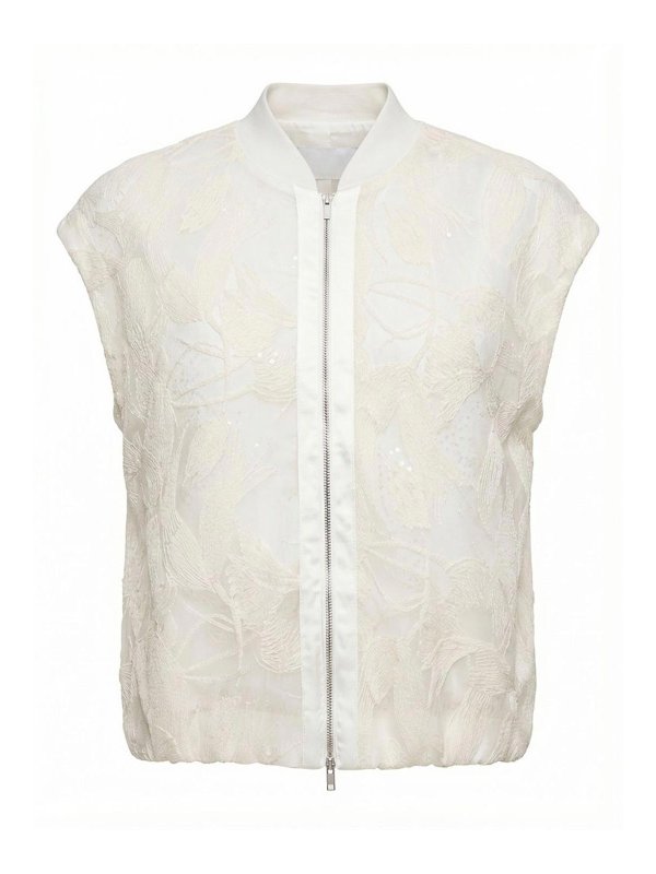 PESERICO: Bombers - Bomber - Blanc