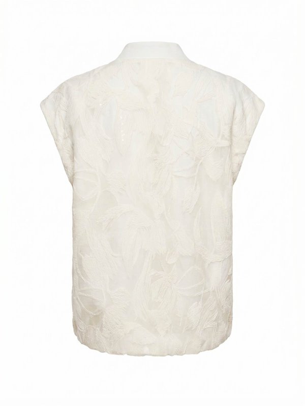 PESERICO: Bombers online - Bomber - Blanc