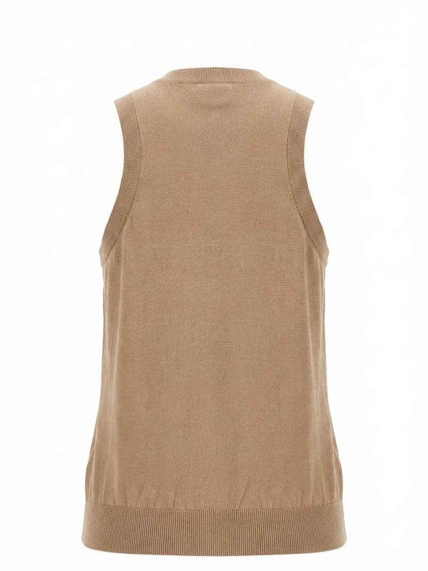 PESERICO: Tops und Tank Tops online - Top - Braun