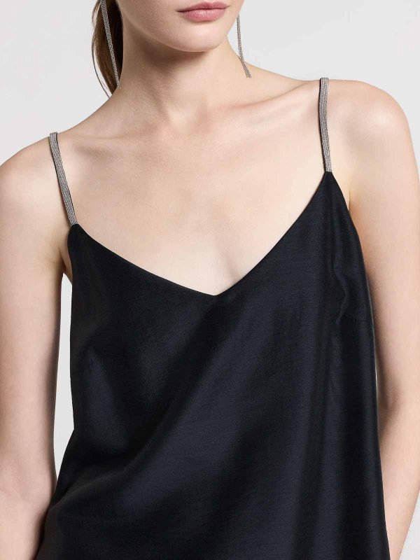 The Best Shops PESERICO: Tops y camisetas sin mangas - Top - Azul
