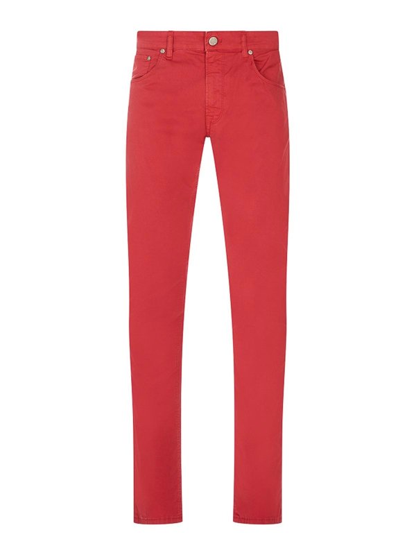 PT TORINO: Jeans pitillos - Vaqueros Pitillos - Rojo