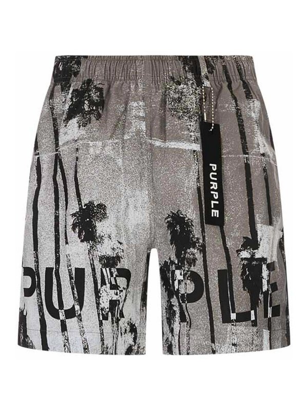 PURPLE BRAND: Hosen Shorts - Shorts - Blau