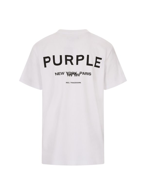 PURPLE BRAND: T-shirts online - T-Shirt - Weiß