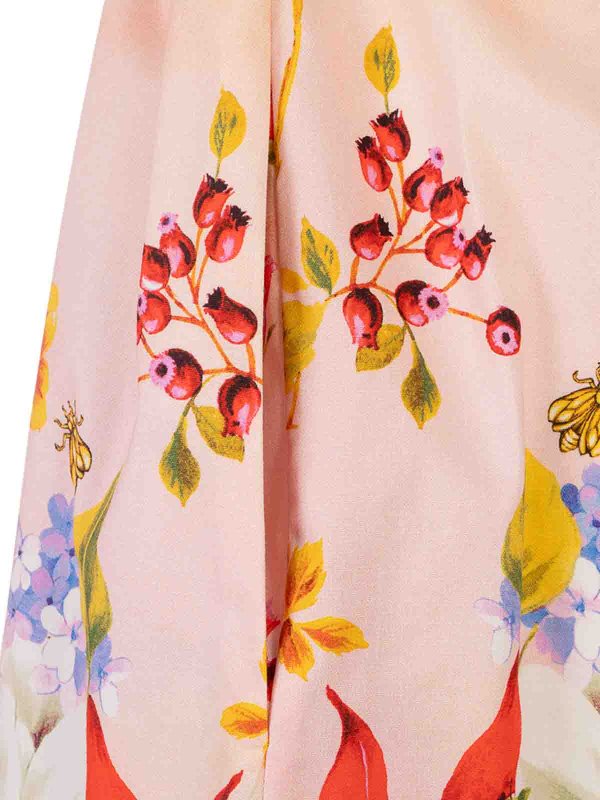 The Best Shops ROBERTO CAVALLI: Knielange Kleider - Knielanges Kleid - Bunt