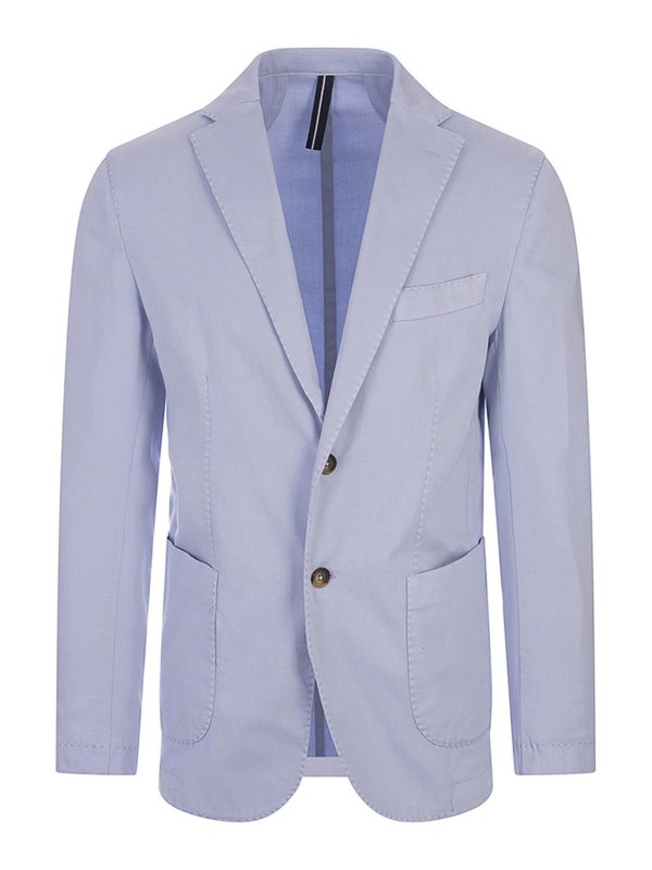 RUSSO CAPRI: Blazer - Blazer - Azul