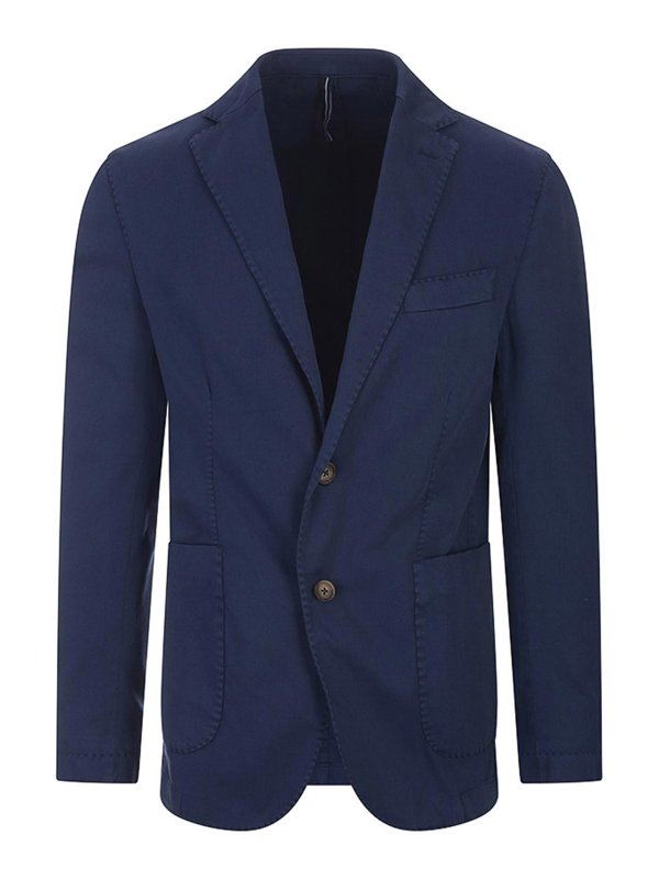 RUSSO CAPRI: Blazer - Blazer - Azul