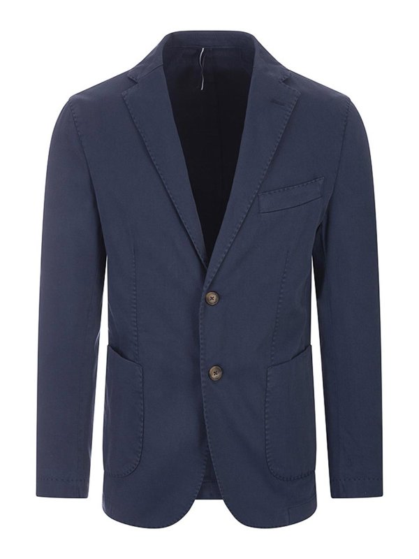 RUSSO CAPRI: Blazer - Blazer - Azul