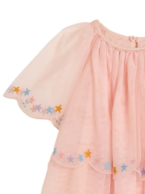 Stella McCartney Kids: ニーレングスドレス online - 膝丈ドレス - ピンク