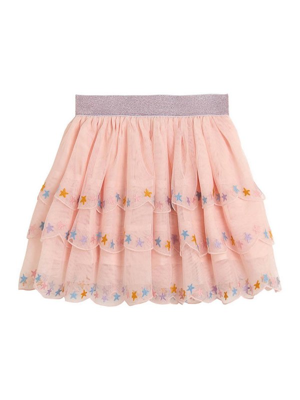 Stella McCartney Kids: Knielange und Midi Röcke - Midirock - Rosa
