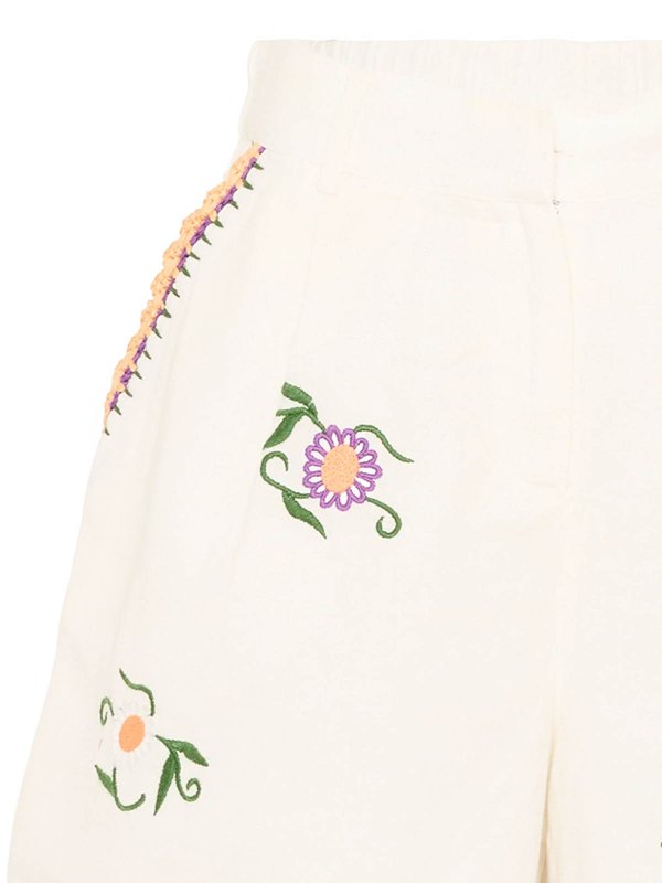 The Best Shops Stella McCartney Kids: トラウザーショーツ - ショートパンツ - 白