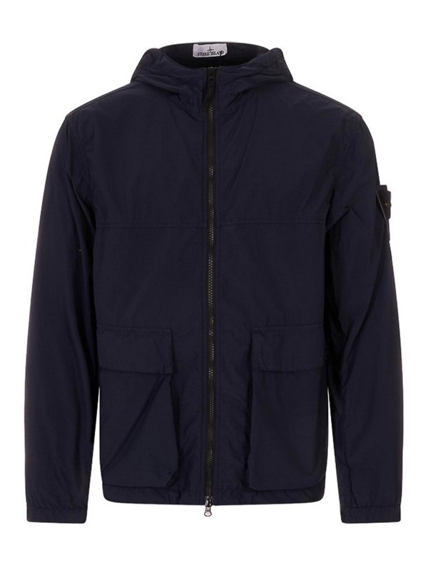 STONE ISLAND: Parkas - Parka - Blau