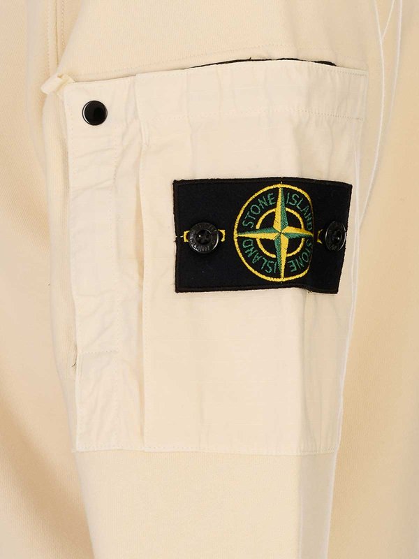 The Best Shops STONE ISLAND: Sweatshirts und Pullover - Sweatshirt - Weiß