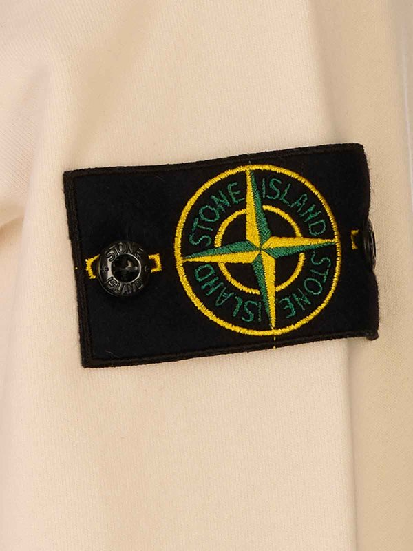 The Best Shops STONE ISLAND: Sweatshirts und Pullover - Sweatshirt - Weiß