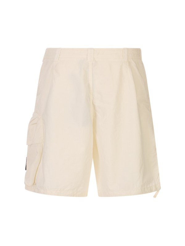 STONE ISLAND: Hosen Shorts online - Shorts - Weiß