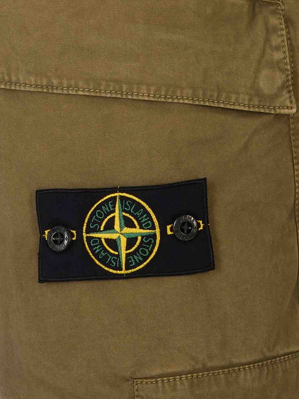 The Best Shops STONE ISLAND: Trousers Shorts - Bermuda Slim