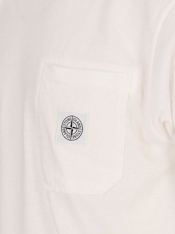 The Best Shops STONE ISLAND: Camisetas - Camiseta - Blanco