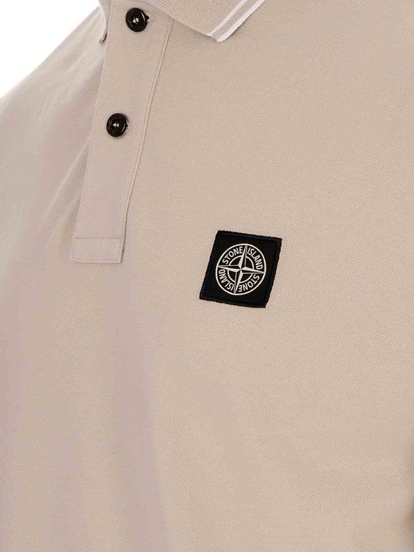 The Best Shops STONE ISLAND: Polos - Polo - Gris