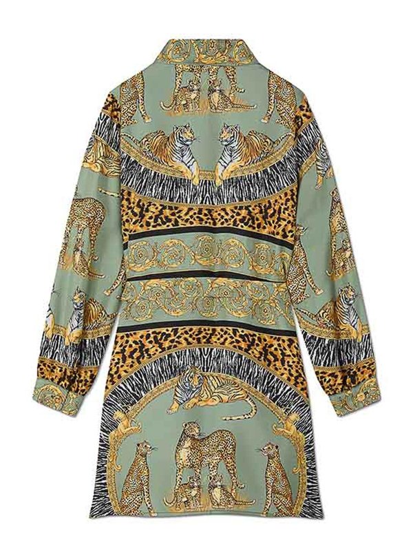 VERSACE YOUNG: knee length dresses online - Dress