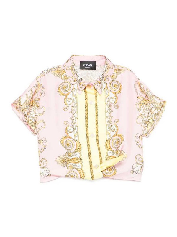 VERSACE YOUNG: Chemises - Chemise - Rose