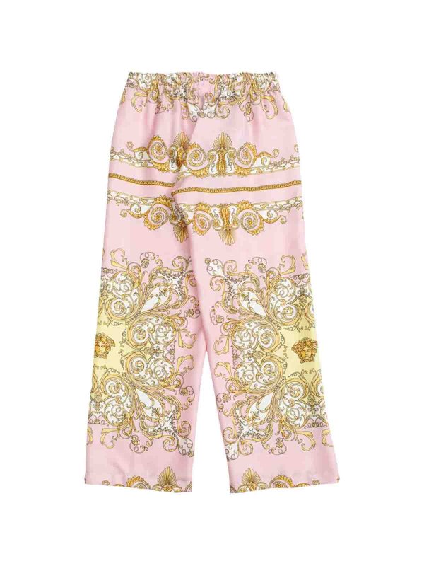 VERSACE YOUNG: カジュアルトラウザー online - カジュアルパンツ - ピンク