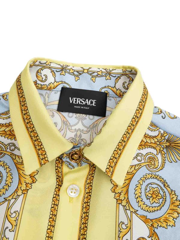 The Best Shops VERSACE YOUNG: Chemises - Chemise - Bleu