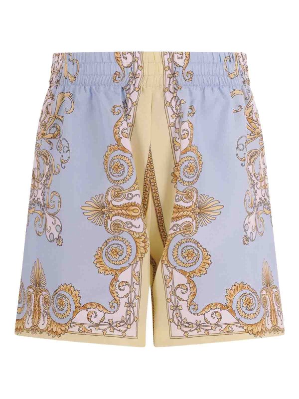 VERSACE YOUNG: Shorts online - Shorts - Azul