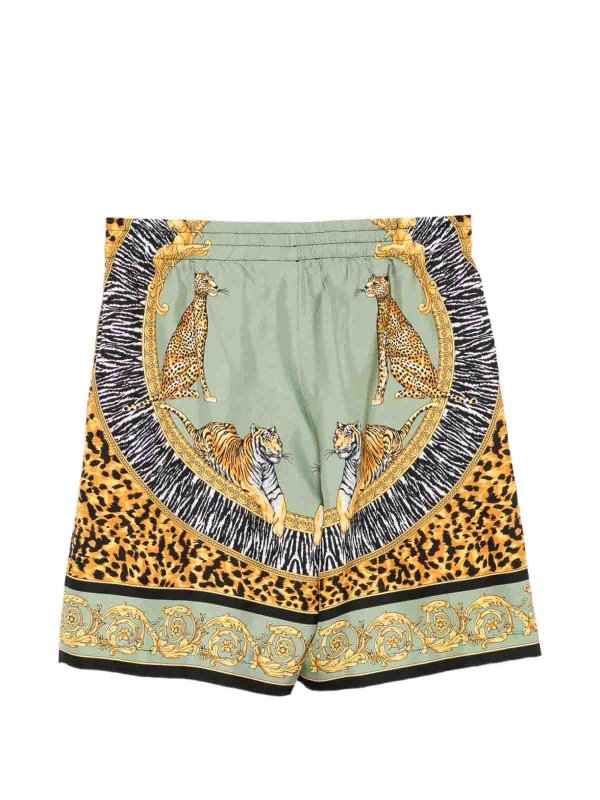 VERSACE YOUNG: Shorts online - Shorts - Verde