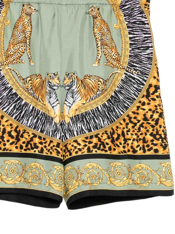 The Best Shops VERSACE YOUNG: Shorts - Shorts - Verde