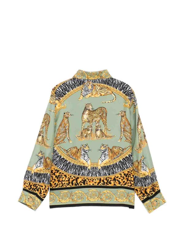 VERSACE YOUNG: Chemises online - Chemise - Vert