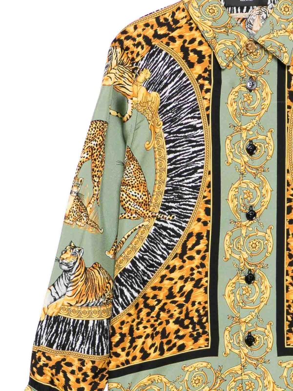 The Best Shops VERSACE YOUNG: Chemises - Chemise - Vert
